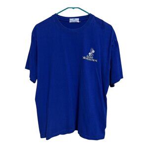 Princess Cruises Grand Mediterranean Blue T-Shirt Size Large Cruise Souvenir
